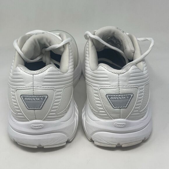 Brooks Addiction Walker 2 Mens 8 4E Extra Wide White Leather Walking Sneakers - Picture 12 of 16